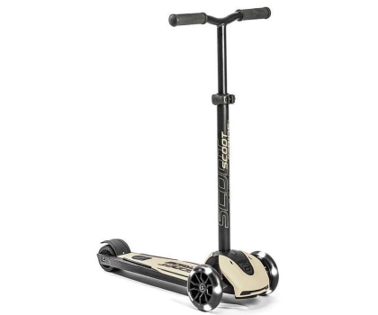 Hulajnoga nieelektryczna Scoot & Ride Highwaykick 5 LED Hulajnoga balansowa 5+ Ash